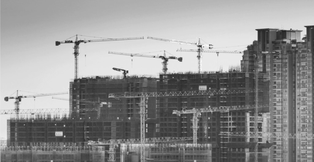 This image of an army of cranes building new high-rises illustrates our discussion topic: Exploring the best ways to build stable, secure, forward-thinking DNS infrastructure.