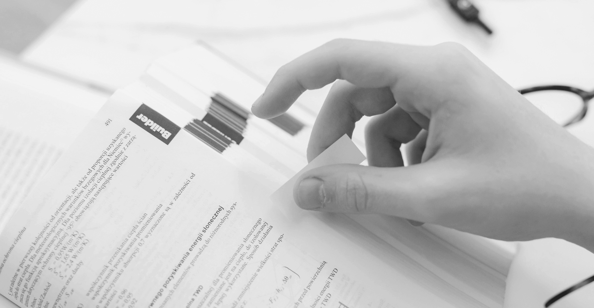 This image of a hand flicking through a tabbed binder illustrates our discussion topic: New gTLD applications, and the latest from ICANN's draft applicants guidebook.