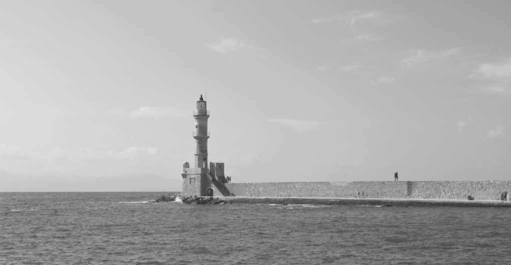 This image of a lighthouse and a harbour wall illustrates the detection and tracking aspect of our discussion topic: Fake and infringing ads, and PPC brand protection solutions.