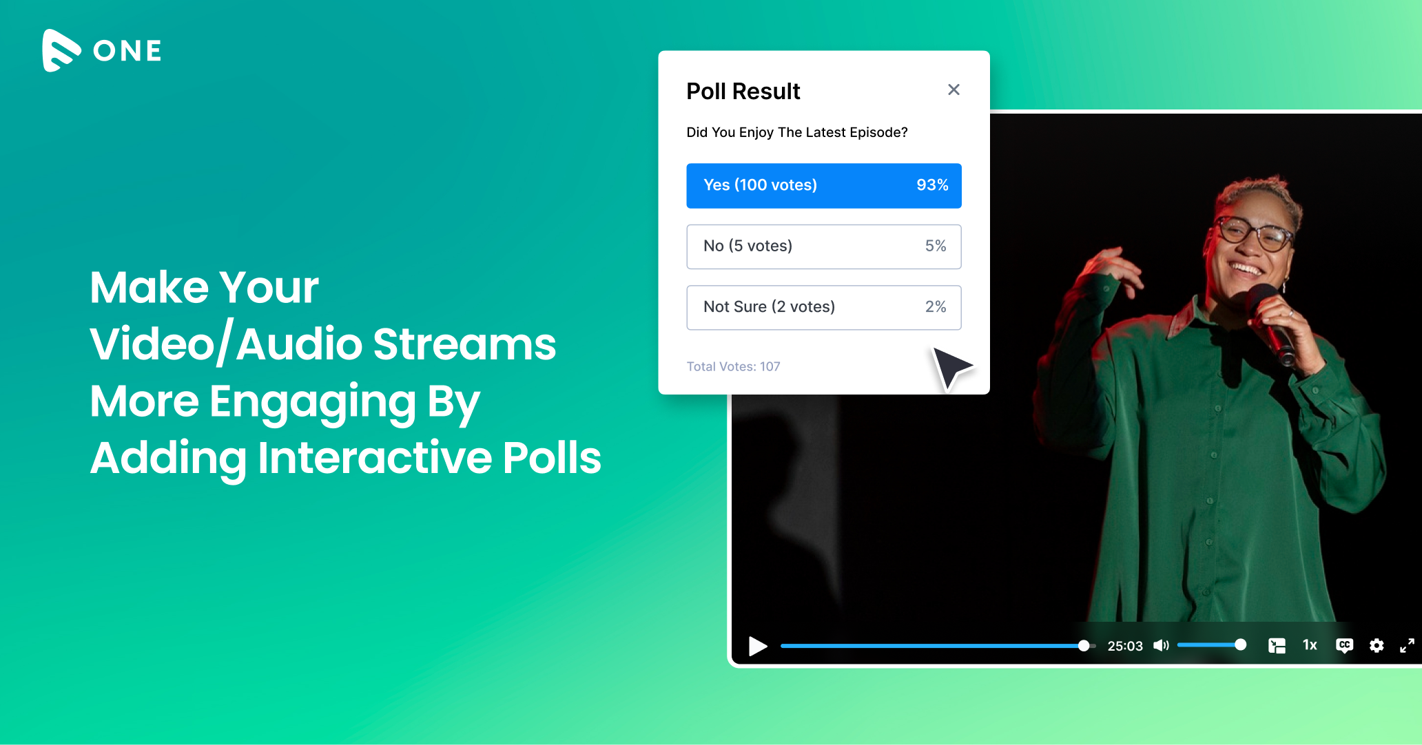 Make Your Video/Audio Streams More Engaging By Adding Interactive Polls